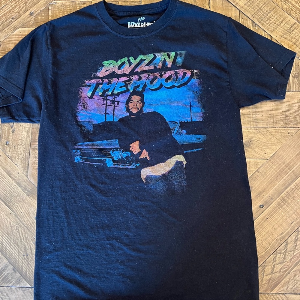 Boyz N The Hood Ice Cube Men's Black T-Shirt Size Small